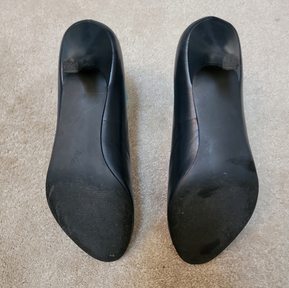 M. Patrick Navy Open Toe Heels Size 6 M New In box - Picture 5 of 11